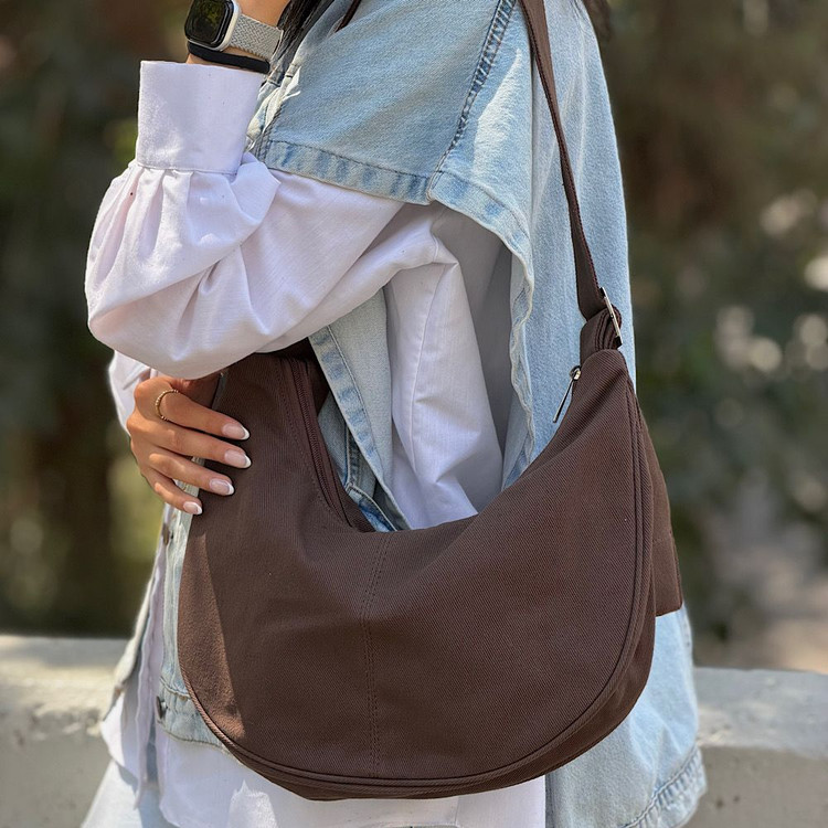 زنانه دوشی هلالی مدل تتر