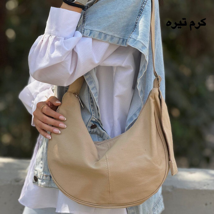 زنانه دوشی هلالی مدل تتر