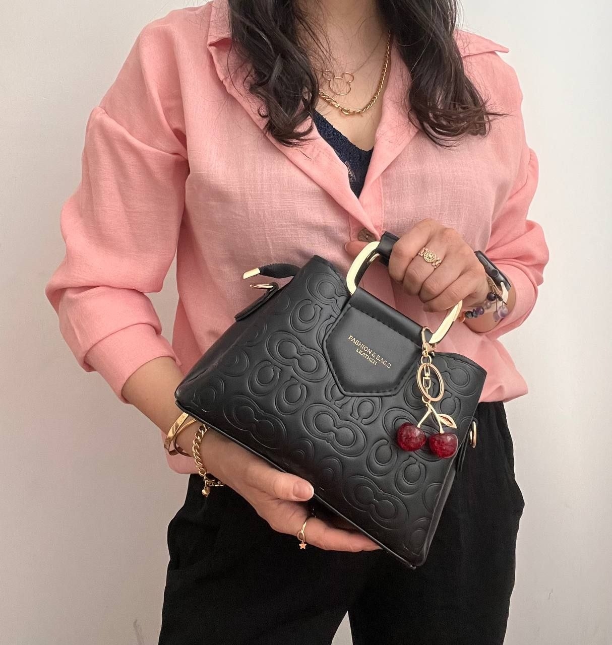 کیف زنانه دسته دار مدل آیسان
